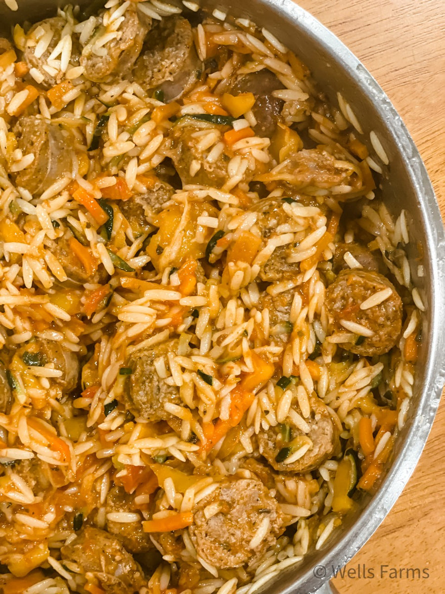 Italian Sausage Skillet
    
    
    
      &ndash; Wells Farms