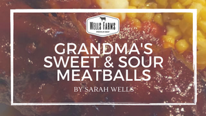 Grandma's Sweet & Sour Meatballs