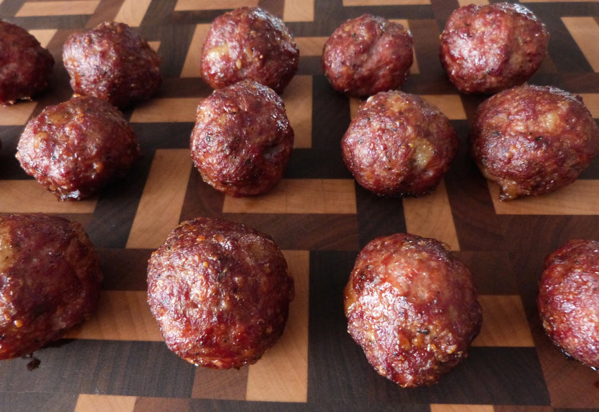 Simple Smoked Meatballs - Customer Submitted Recipe