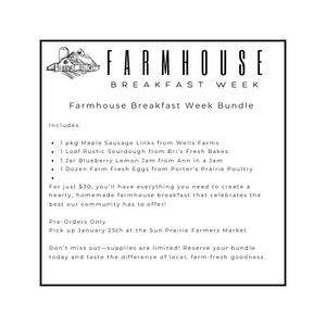 Farmhouse Breakfast Week Bundle