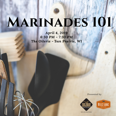 Marinade 101 - April 4, 2019